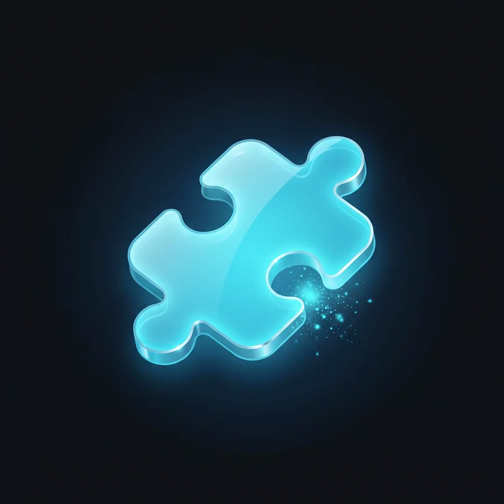 Svietiaci dielik puzzle